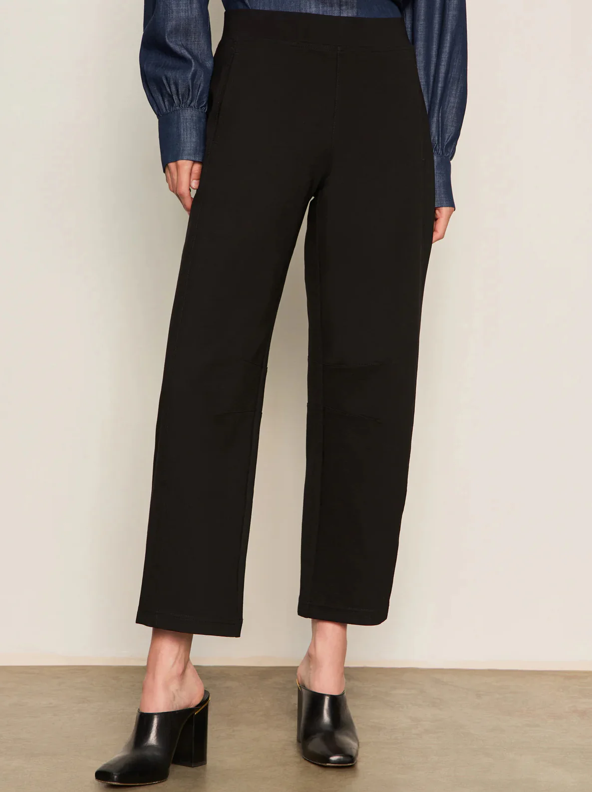 PONTE BARREL TROUSER - Image 2