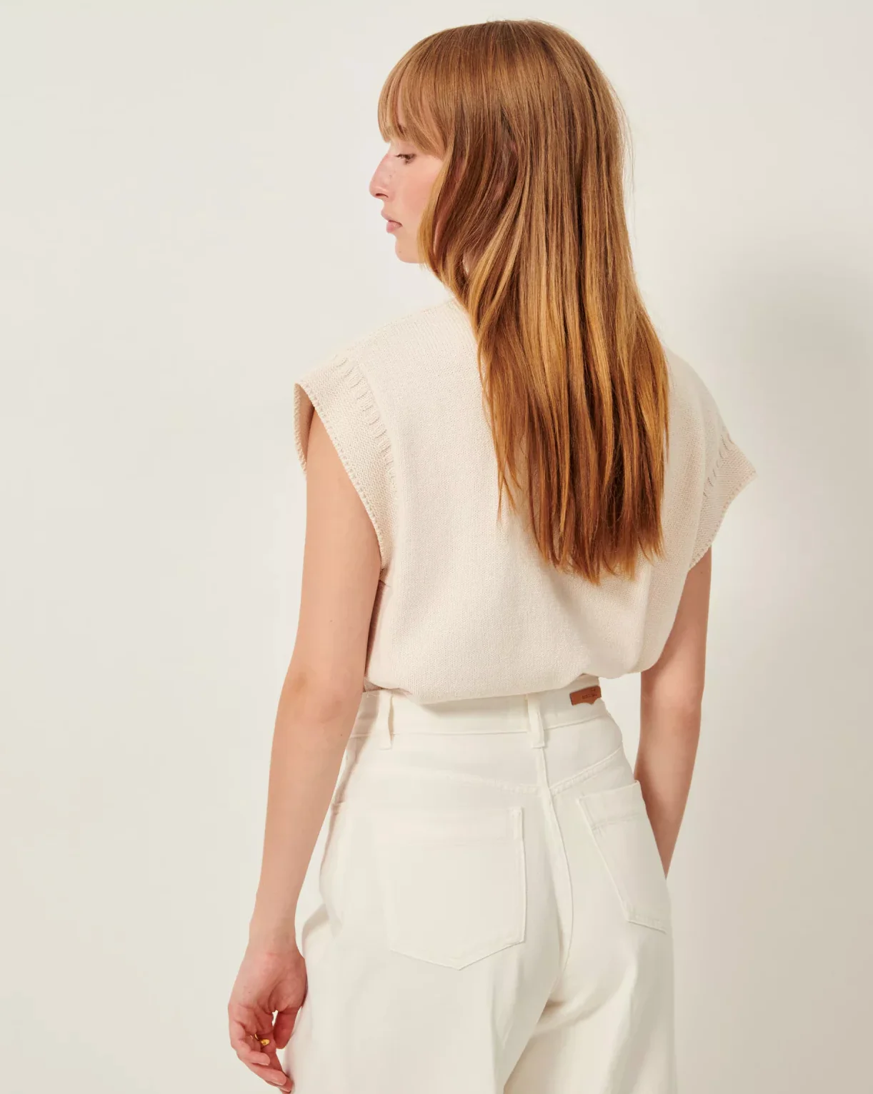 ODYSSEE LACED SLEEVELESS JUMPER - Image 4