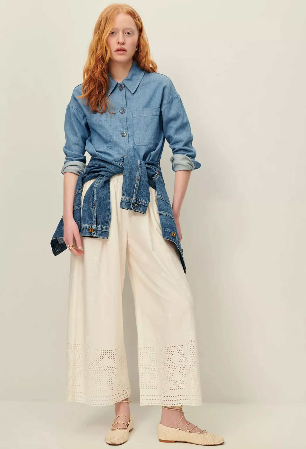 ISLA BRODY EMBROIDERY PANT - Image 2