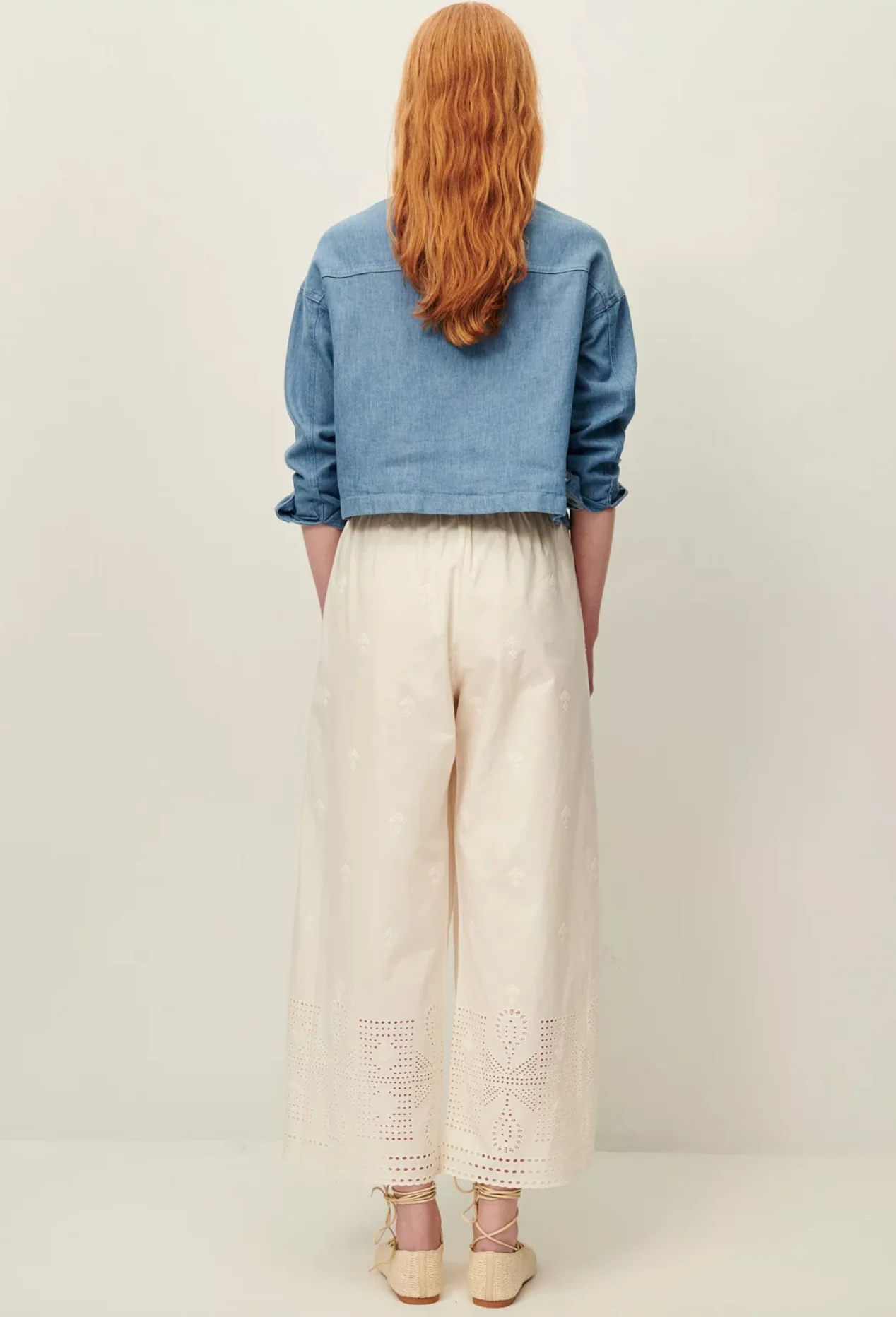 ISLA BRODY EMBROIDERY PANT - Image 4