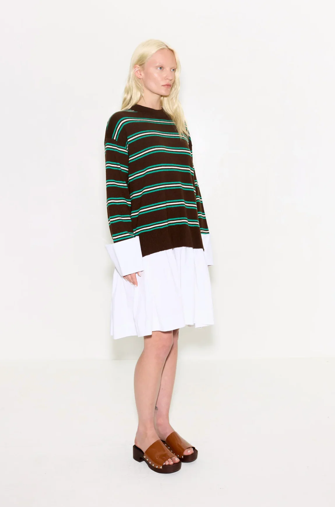PIP POPLIN COMBO DRESS - Image 2