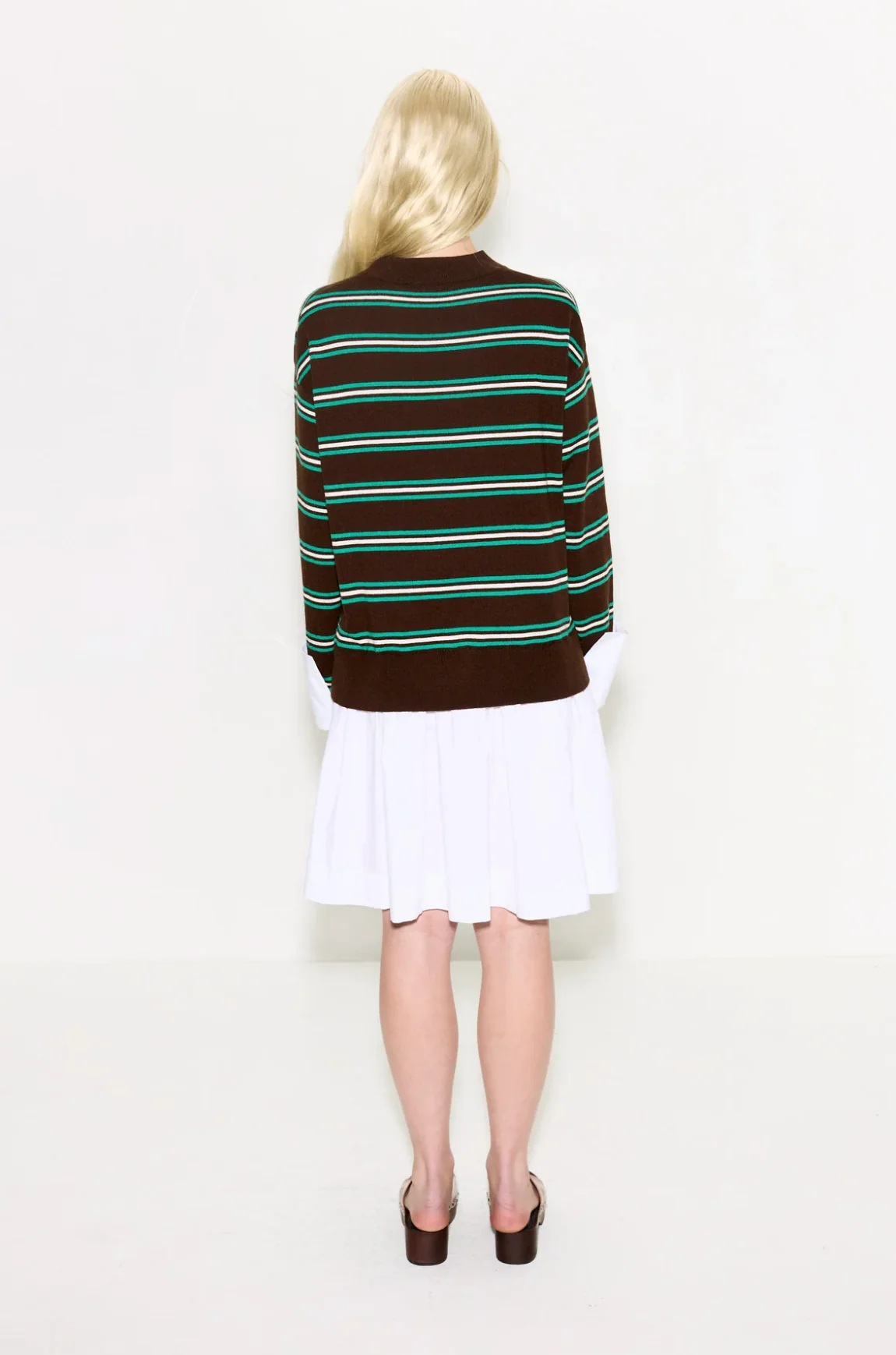 PIP POPLIN COMBO DRESS - Image 3