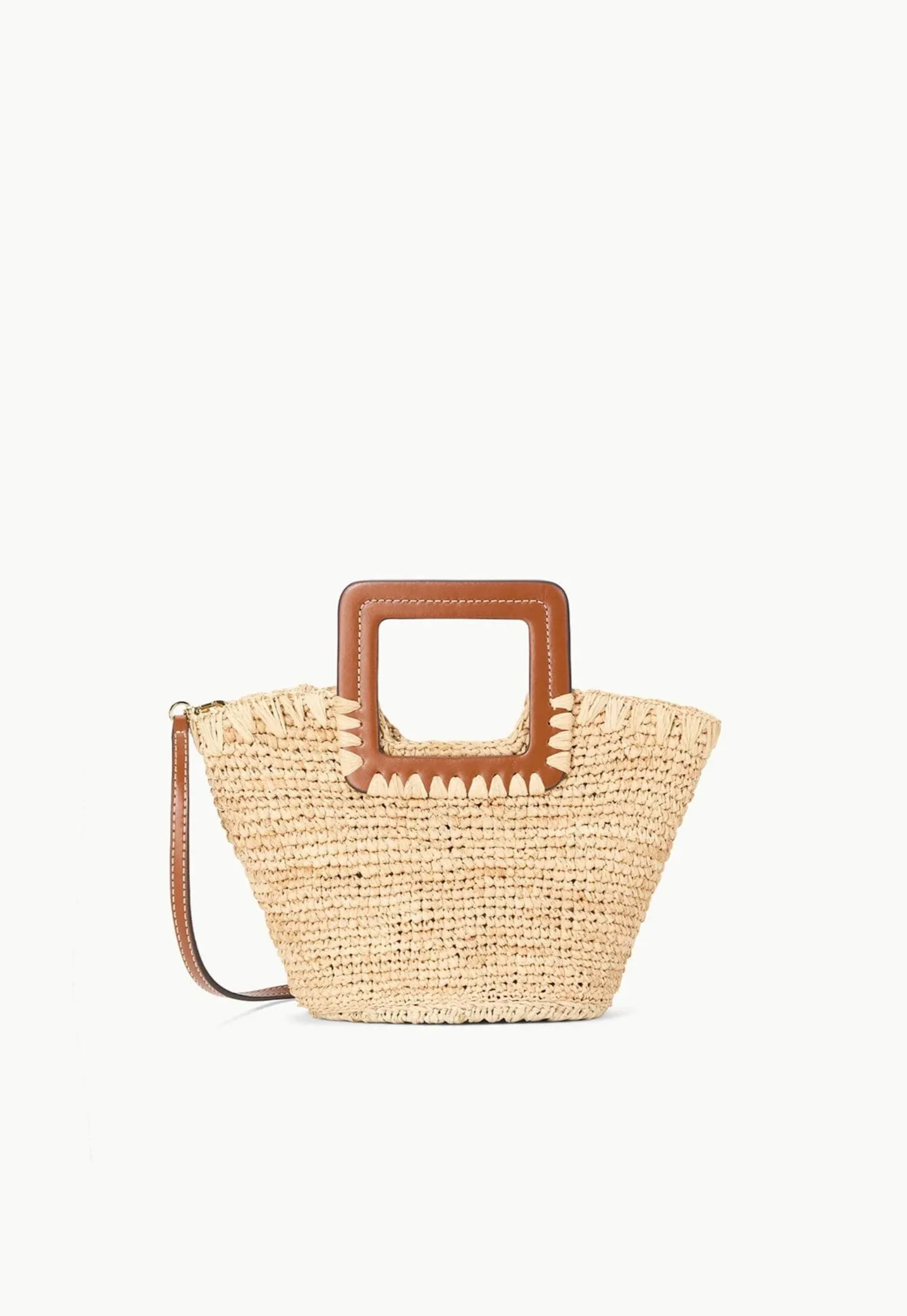 SHIRLEY RAFFIA MINI BUCKET NATURAL/TAN - Image 3
