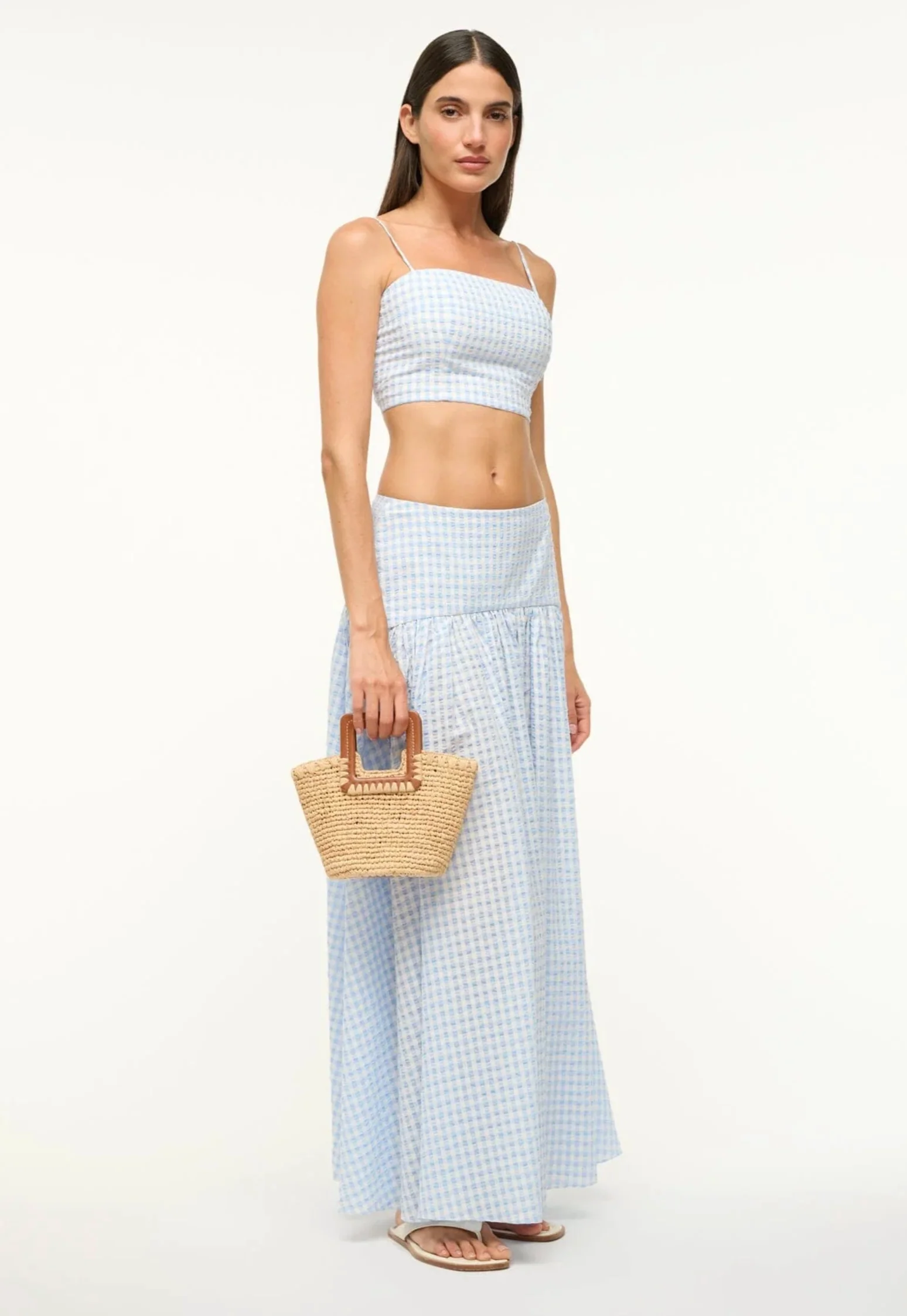SHIRLEY RAFFIA MINI BUCKET NATURAL/TAN - Image 4
