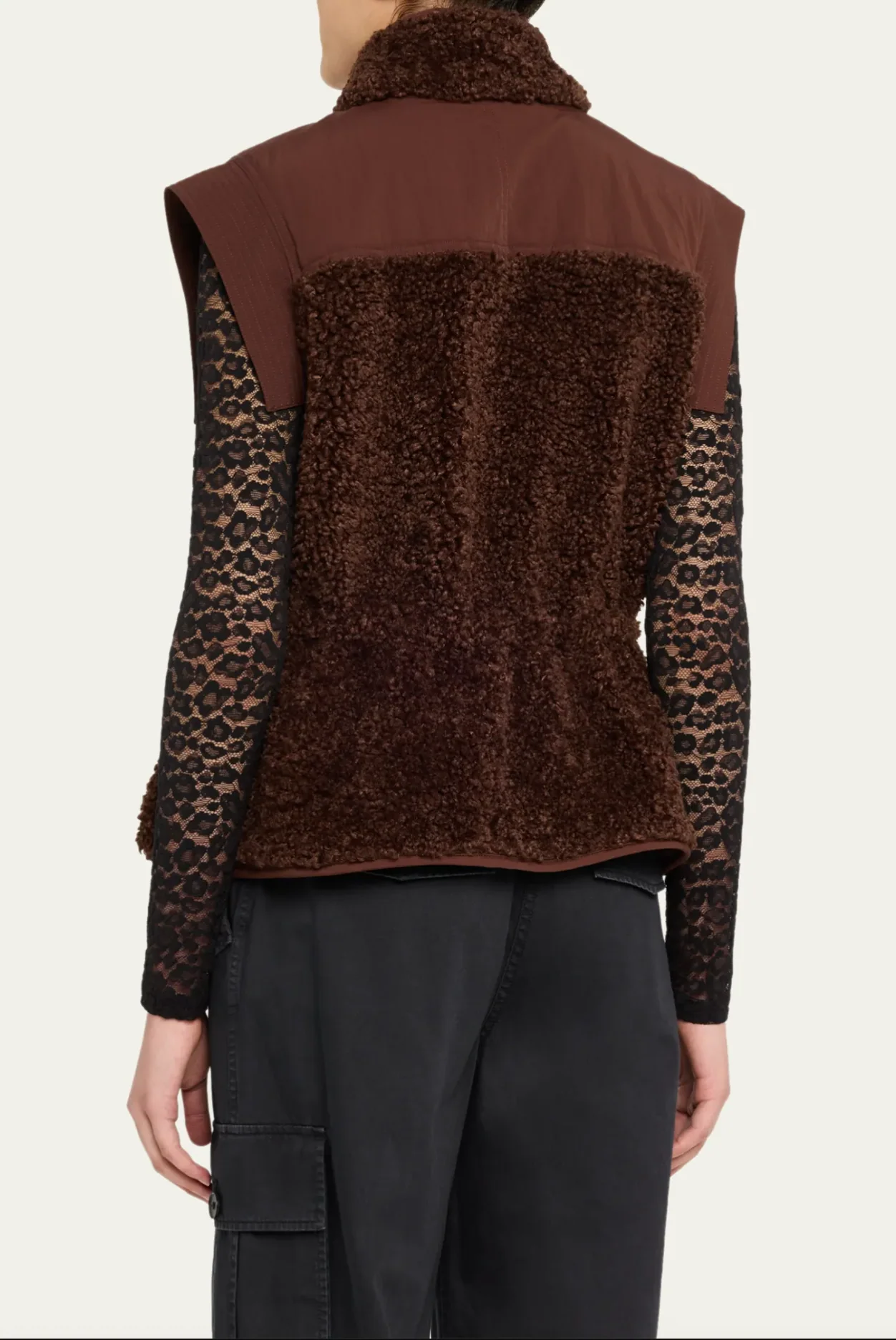 TARIET TEDDY FLEECE VEST - Image 3