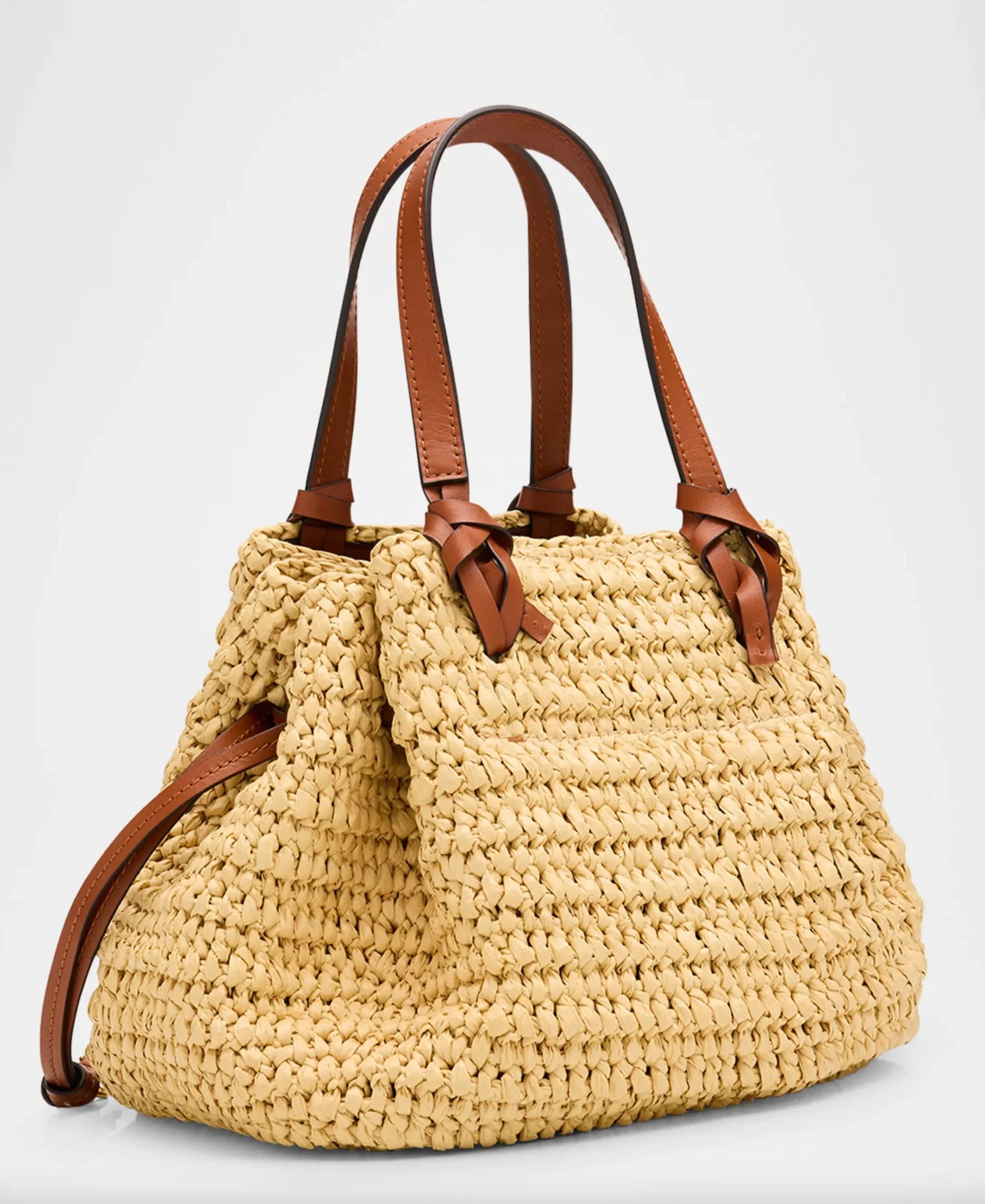 GIO RAFFIA CROSSBODY NATURAL - Image 4