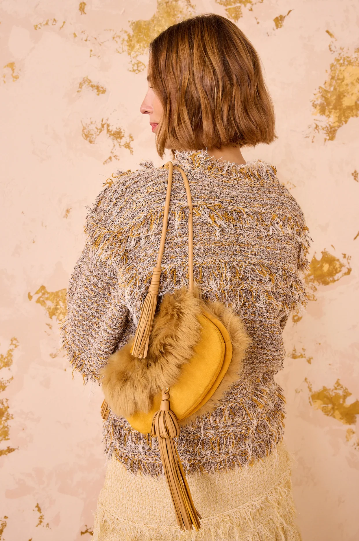 PALOMA TASSEL FLAP BAG LOTUS - Image 2