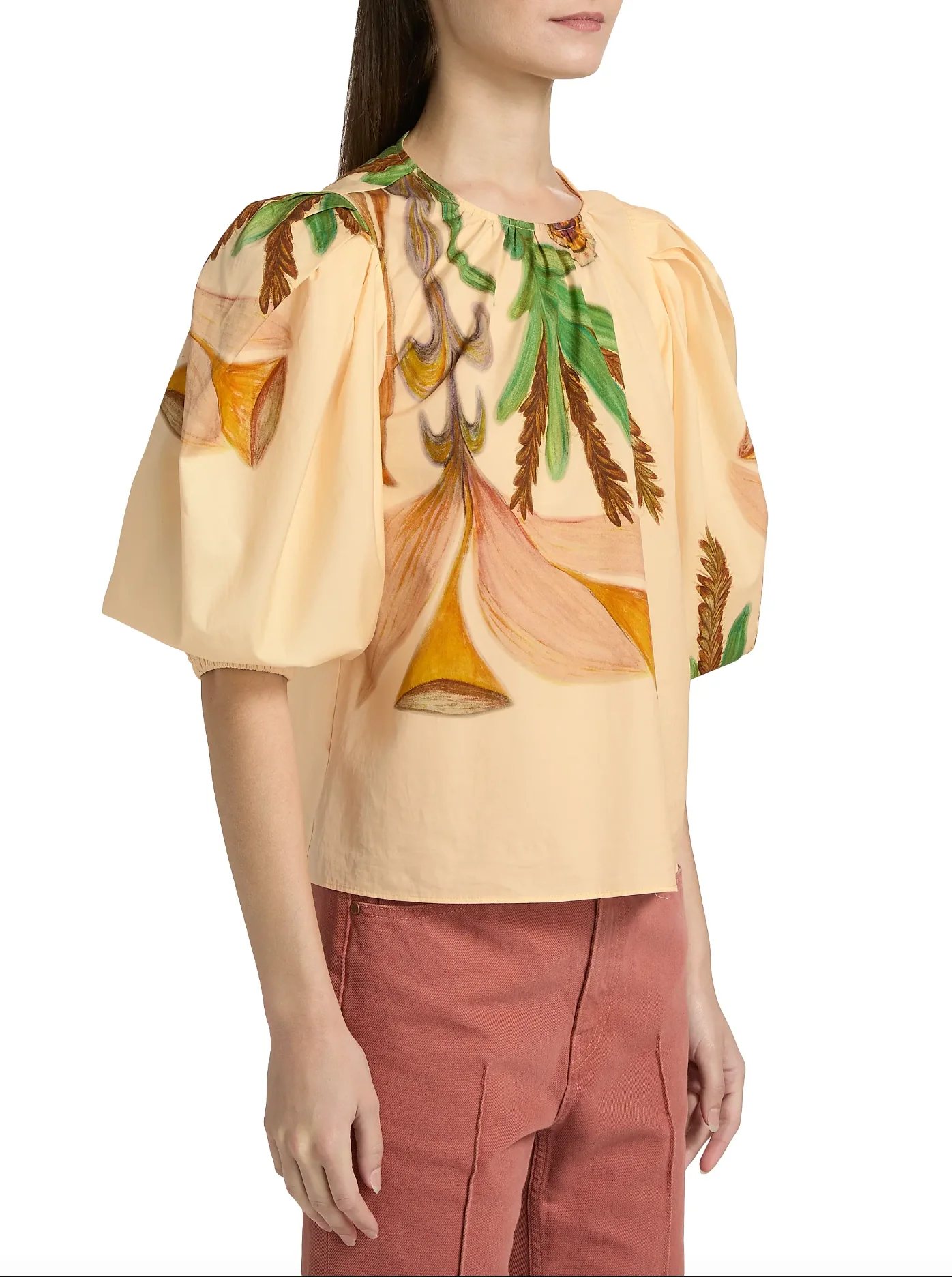 RAVENA PUFF SLEEVE TOP - Image 2