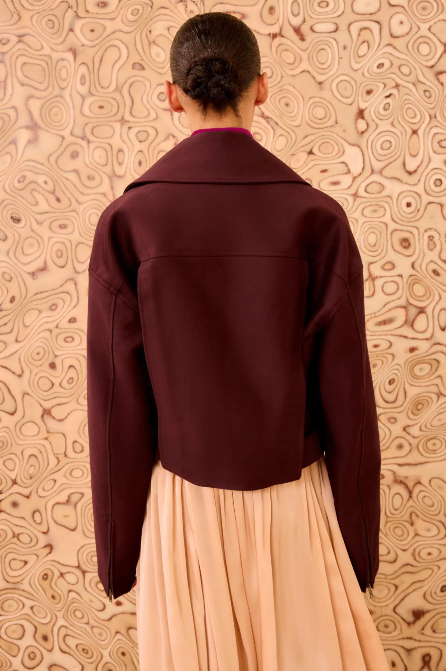 SIGNAL CROPPED BELTED JACKET - Image 4