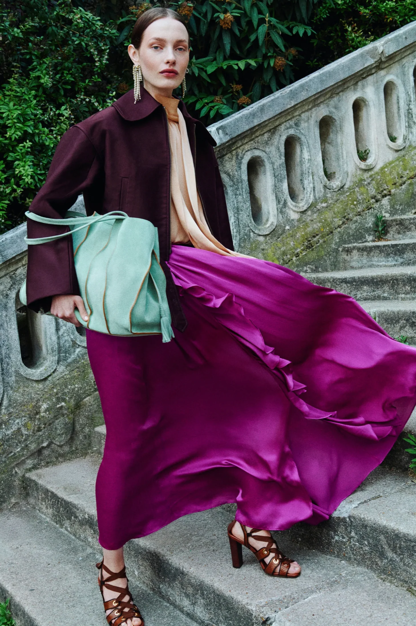 SIGNAL CROPPED BELTED JACKET - Image 5