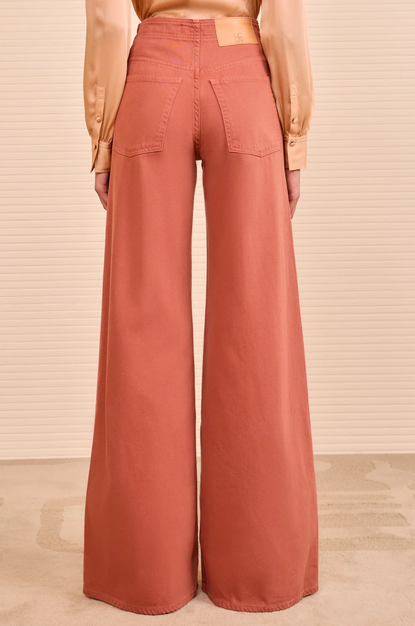 BIANCA WIDE LEG SEAMED JEAN - Image 4