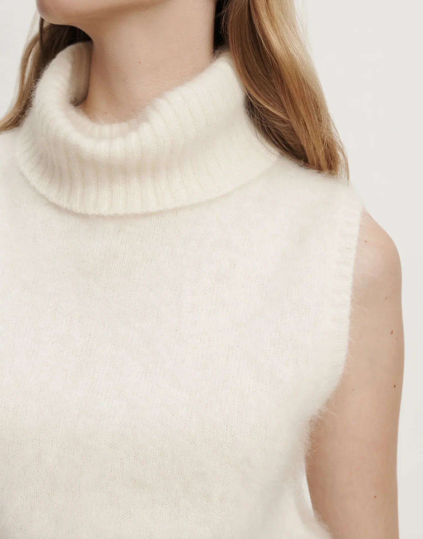 MAZZY BRUSHED CASHMERE SHELL - Image 2