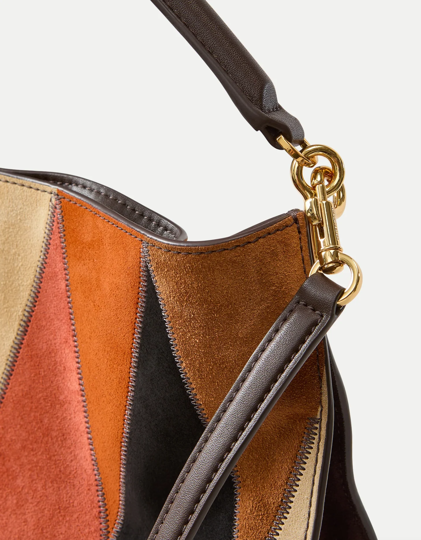 PATCHWORK VERONICA BEARD VIDA BAG ESPRESSO MULTI - Image 2