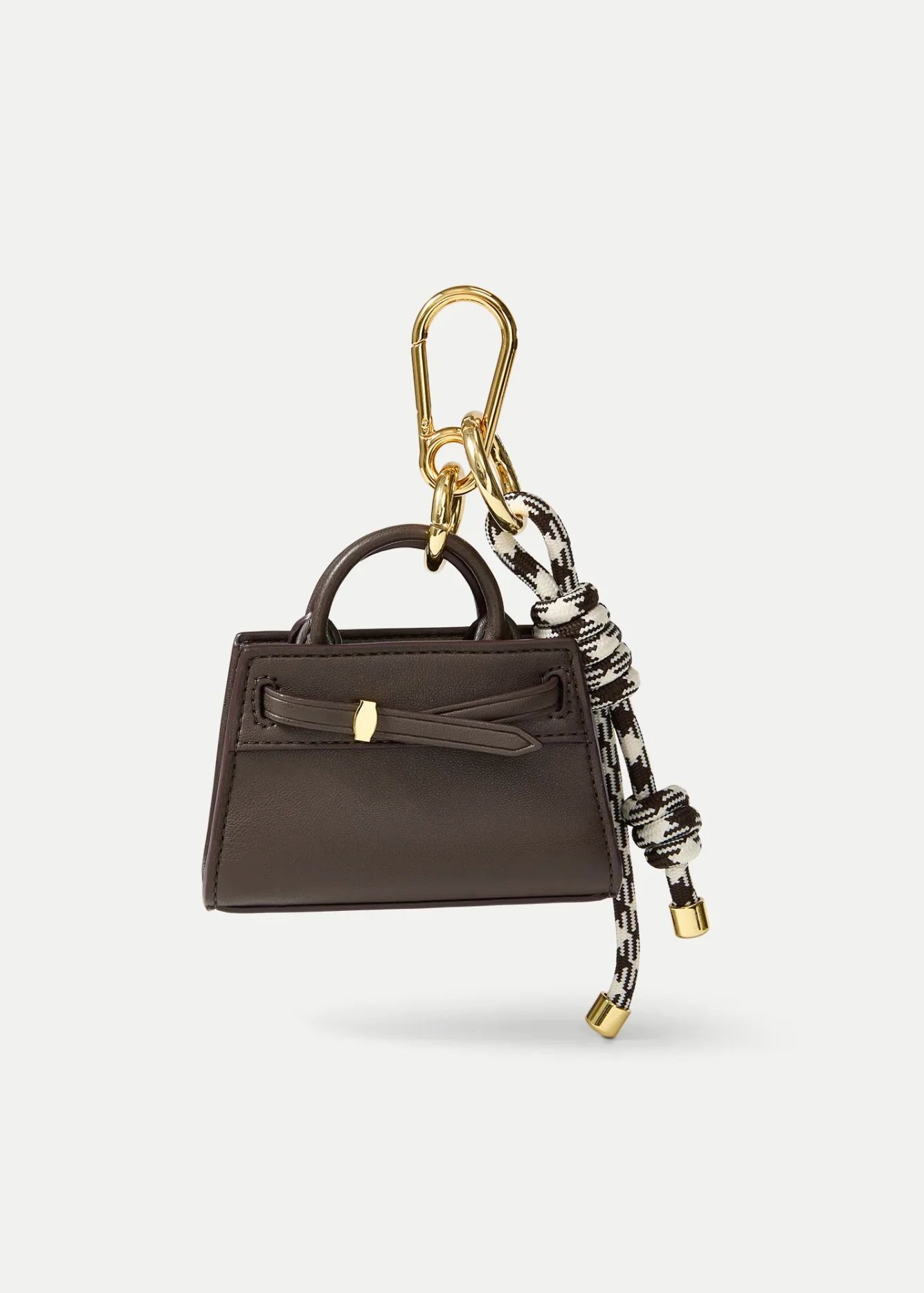 VERONICA BEARD DASH BAG CHARM ESPRESSO