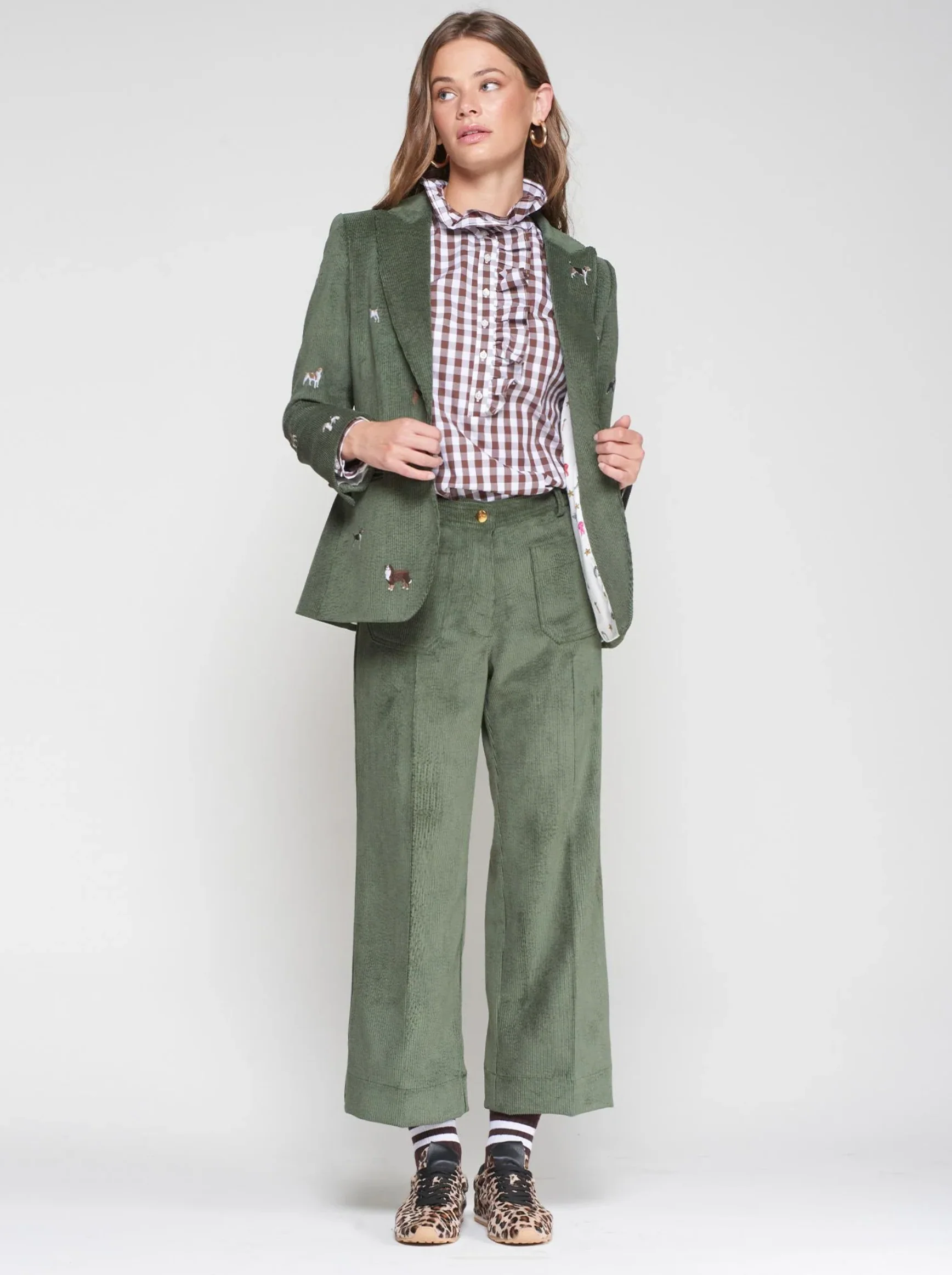 HEATHER  CORDUROY JACKET - Image 3