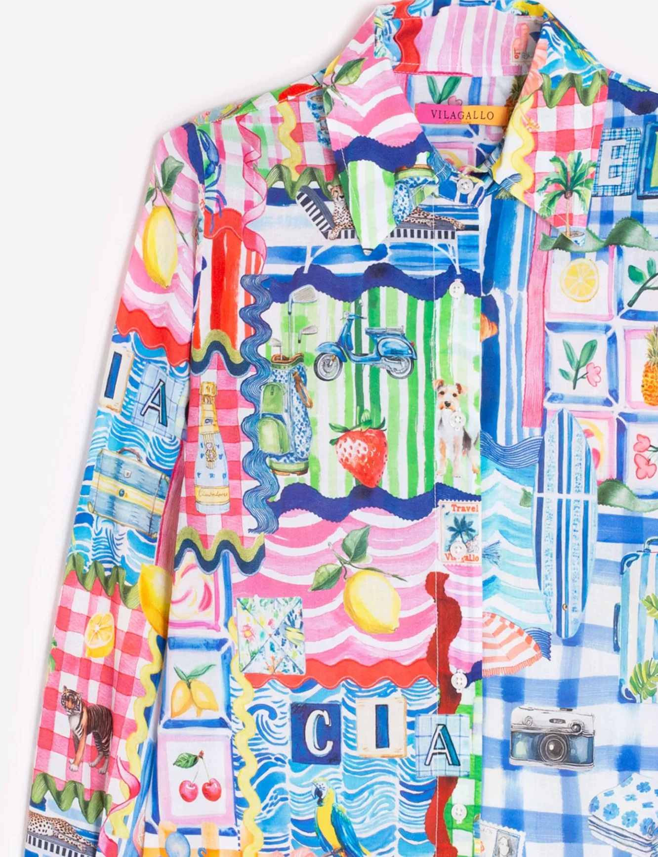 MAFALDA PATCHWORK SHIRT - Image 2