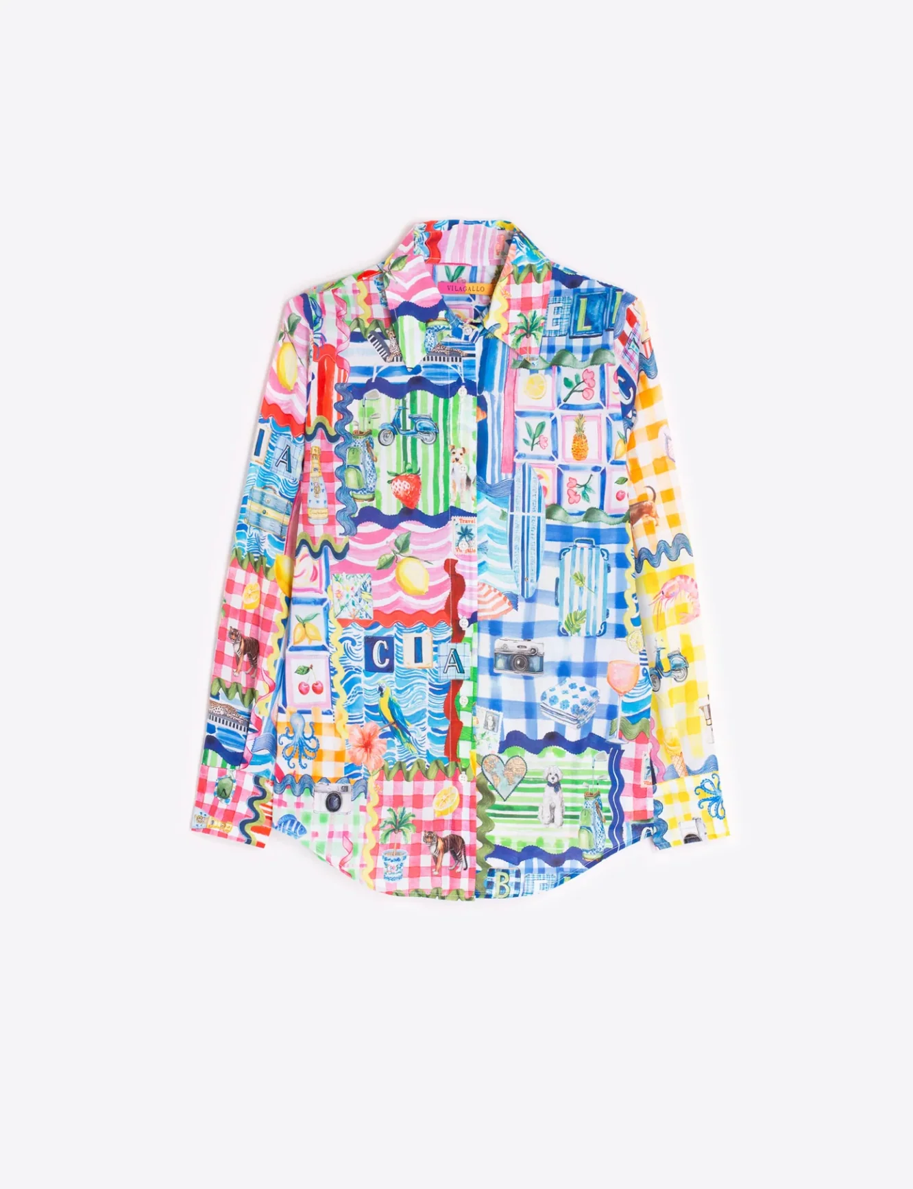 MAFALDA PATCHWORK SHIRT - Image 3