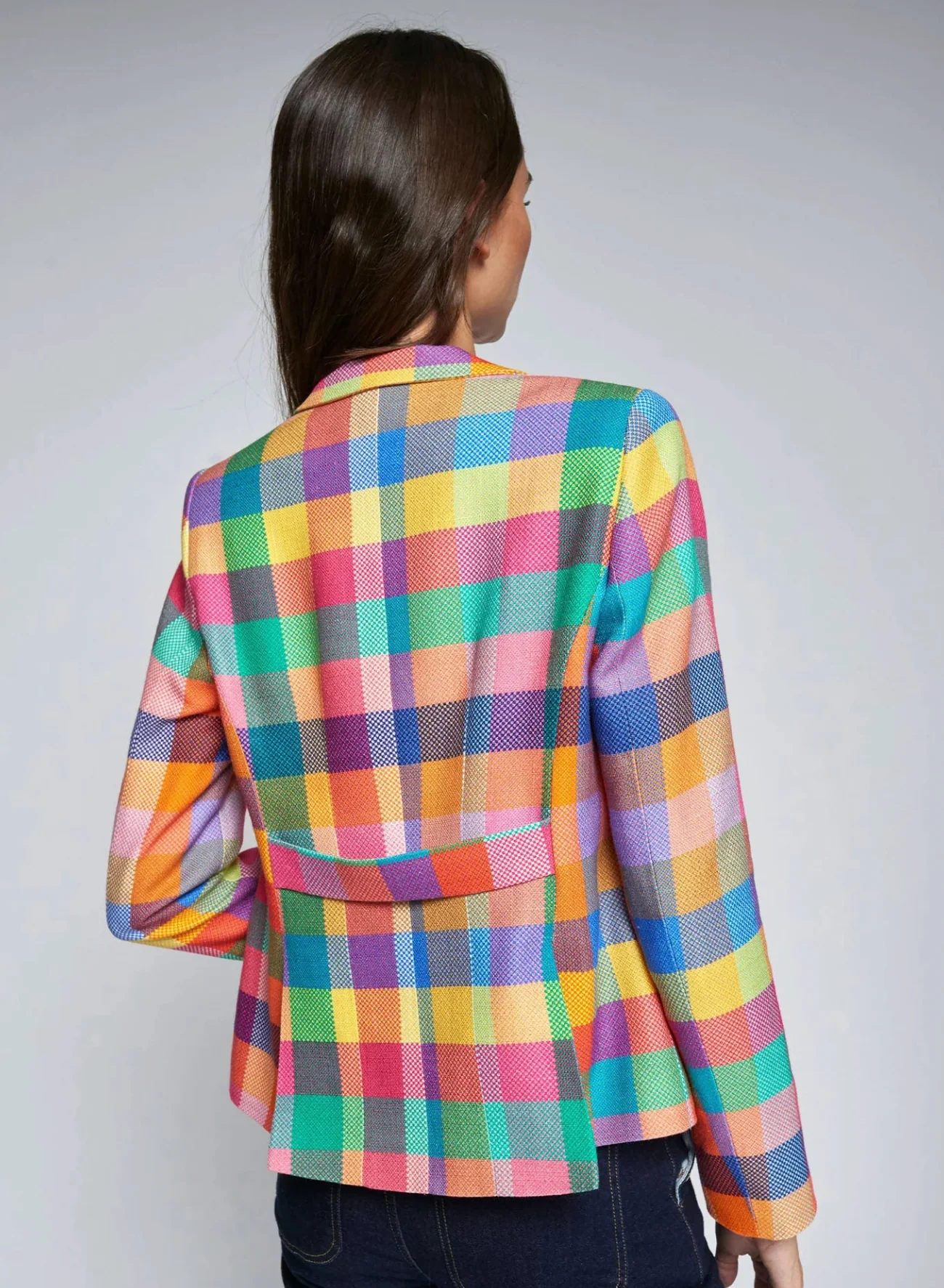 NATALIA CHECKED BLAZER - Image 3