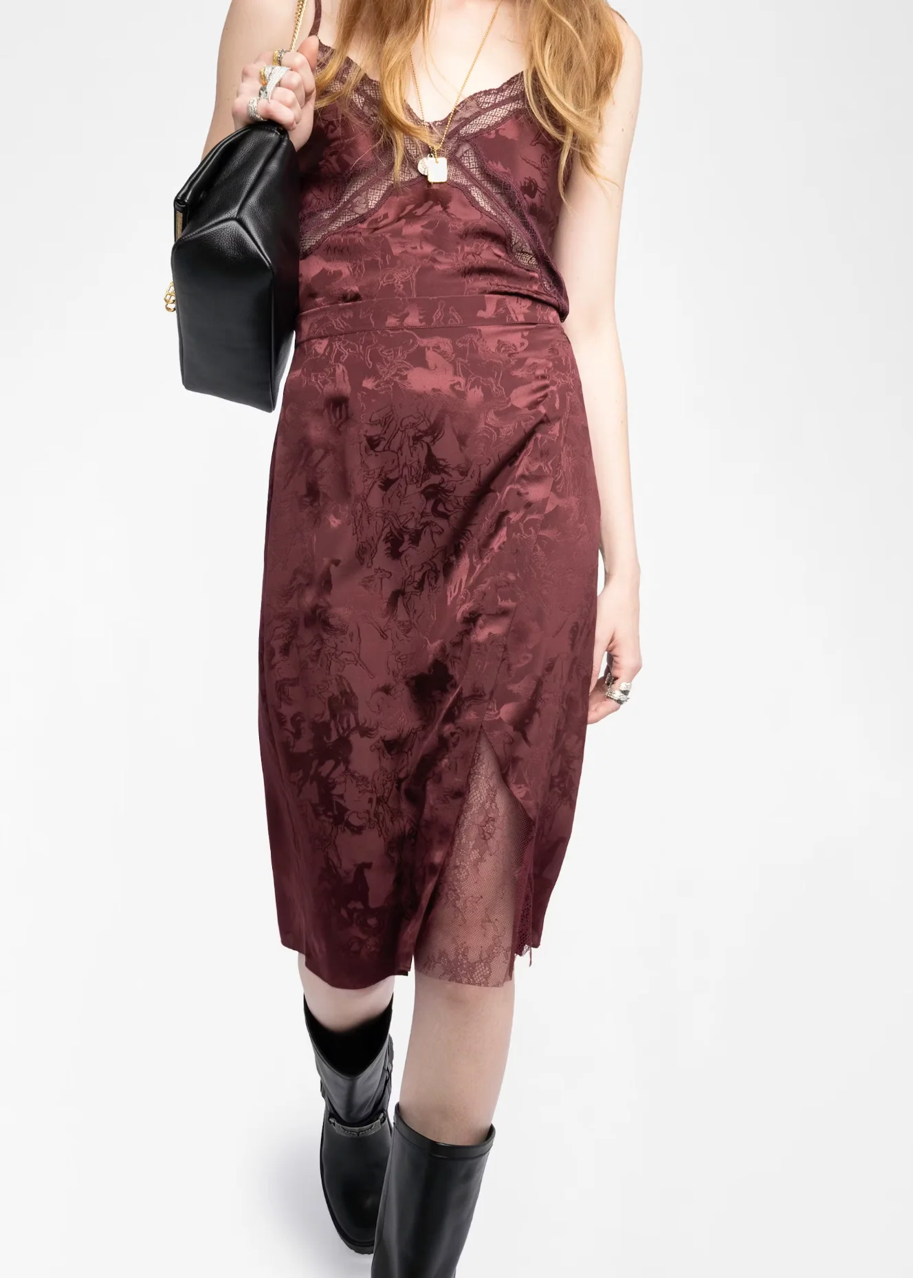 JULEN SILK SKIRT