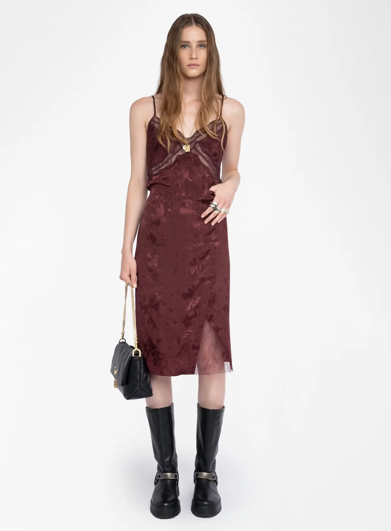 JULEN SILK SKIRT - Image 3